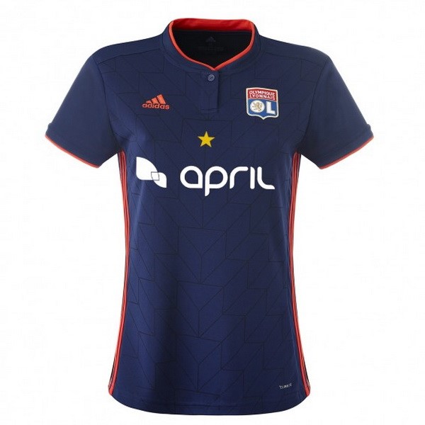 Camiseta Lyon Segunda equipo Mujer 2018-19 Azul